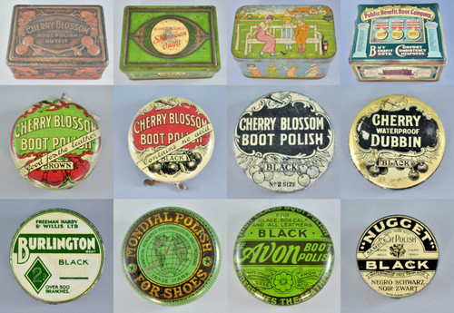 Vintage shoe boot polish - boot,