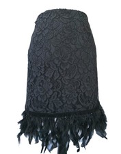 Lipsy London Black Skirt UK 16