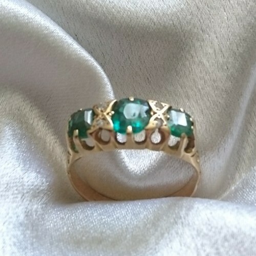 Antique 18ct gold old - antique,