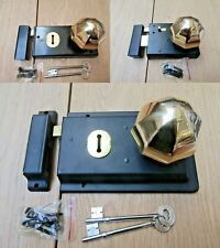 Rim Lock Door Knob Handle Sets