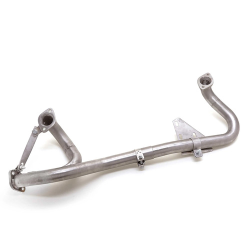 Stainless steel front - front, exhaust