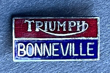 MOTORCYCLE Pin Badge TRIUMPH