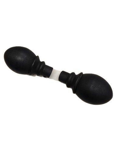 Black curtain pole finials - curtain,