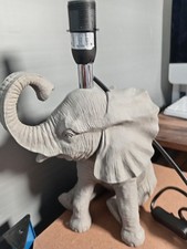 Elephant Table Lamp Resin