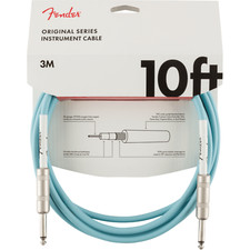 Fender 3M (10') Original Series Instrument Cable - Daphne Blue