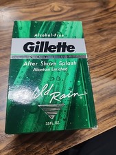 Vintage 1993 Gillette Series Wild Rain After Shave Splash 3.5 oz 