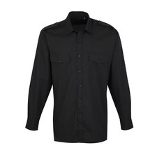 Premier Mens Long-Sleeved Pilot Shirt  PC6720