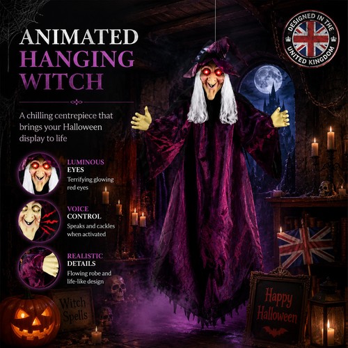 Halloween hanging witch life - halloween,