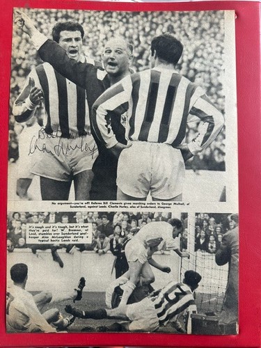 Charlie hurley signed 1957 - charlie,