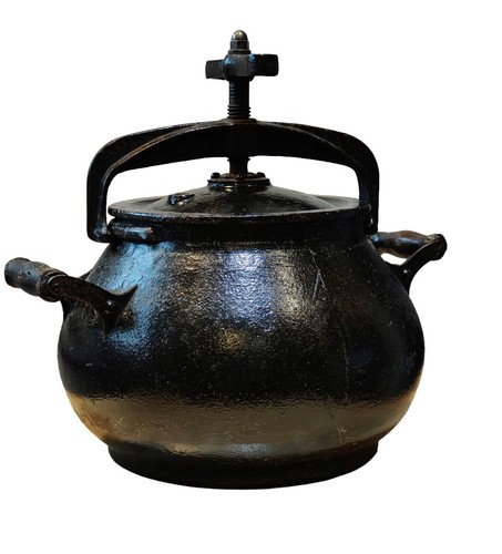 Vintage cast iron pressure - ,