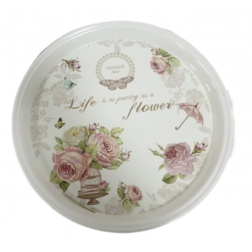 Serving tray assorted print - tray,