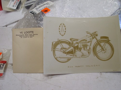 Original antique model - b.s.a.,