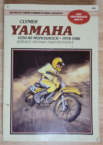 Clymer yamaha yz50 - clymer,