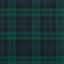 Black Watch Lightweight (10oz) Tartan Fabric By The Metre