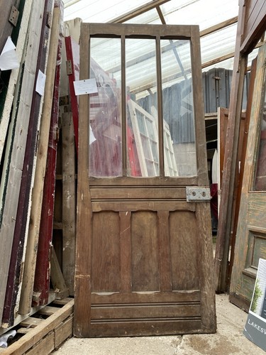Antique vestibule inner door - antique,