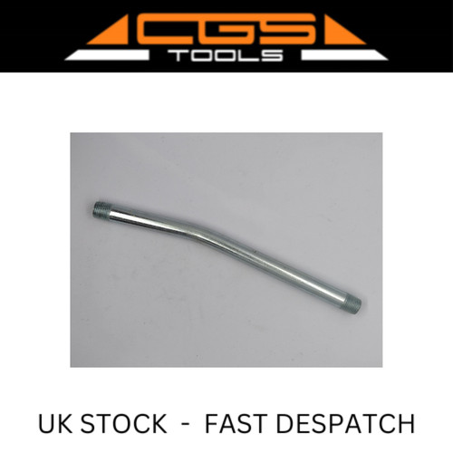 Grease gun bent rigid tube - bent,