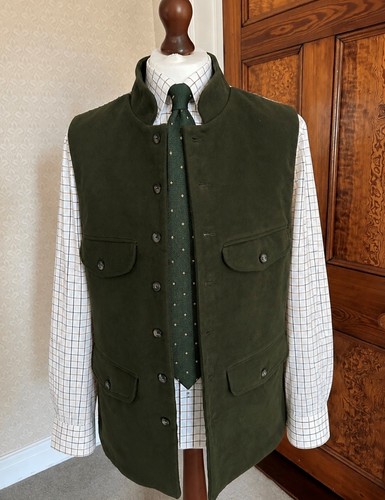 Cording green moleskin - green,