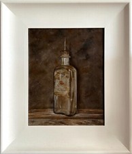 Oil Painting of Old Medicine