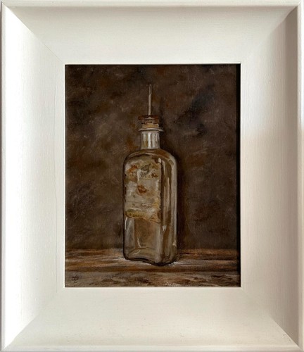 Oil painting old medicine - oil, of