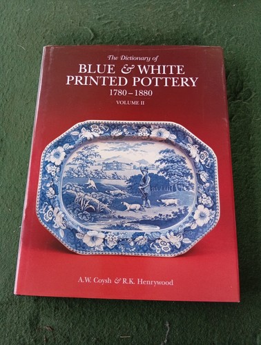 Blue white printed - printed, pottery