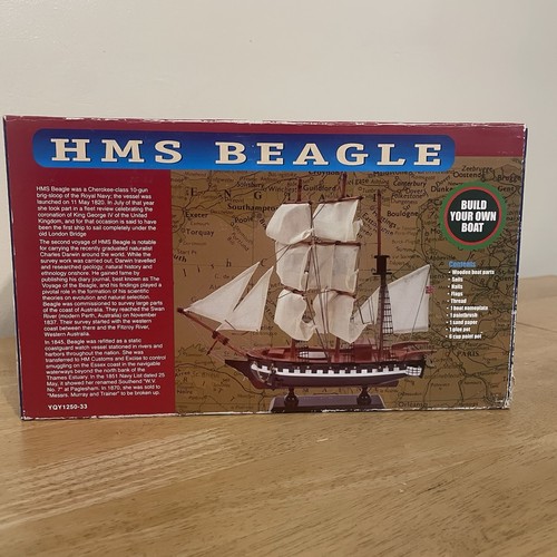 Hms beagle starter boat - beagle,