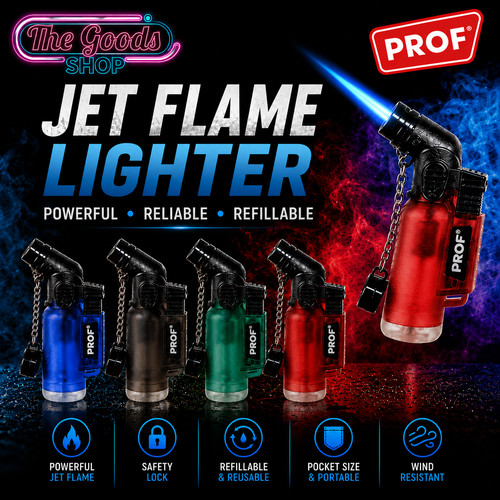 Prof jet flame angled - jet,