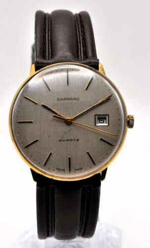 Garrard gold plated gents