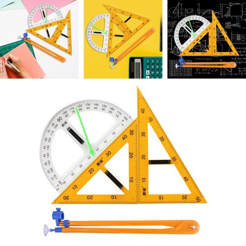 Math geometry rulers large - rulers,