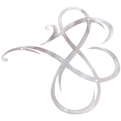 Metal wall art - art, heart