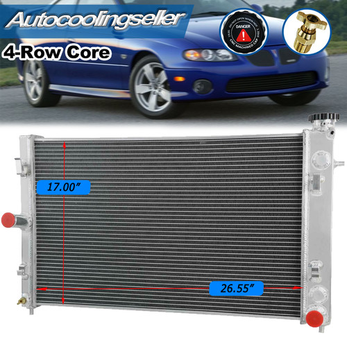 Row aluminum radiator for - 4-row,