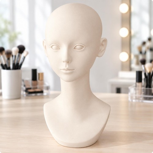 Female mannequin head - mannequin,