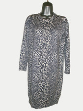 JAEGER  Blue Leopard Wool