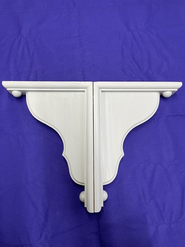 Pair reclaimed brackets - of,