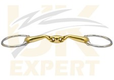 Eggbutt Verbindend Bits ,UK Expert SS with German Silver Snaffle Eggbutt Bits