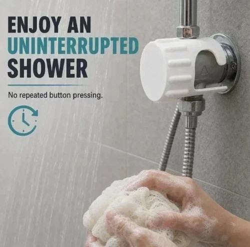 Public shower push button lock - shower,