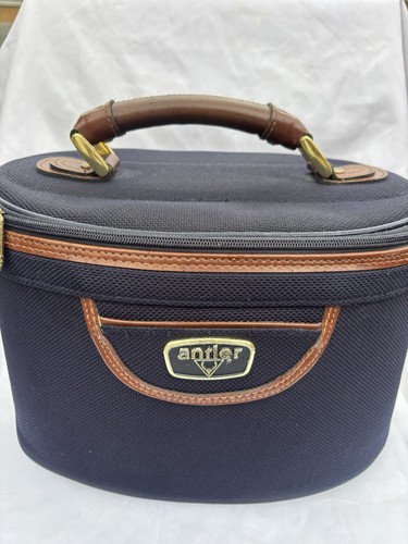Antler navy brown train vanity - antler,