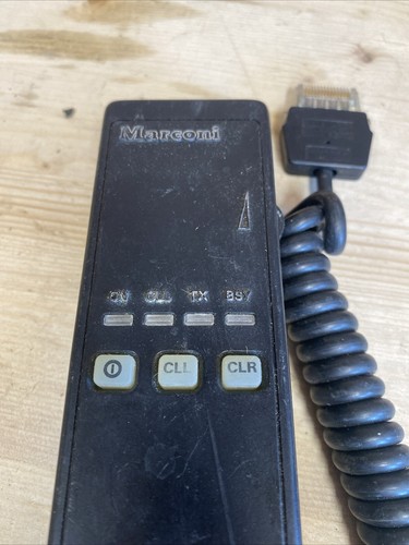 Marconi handset radio - radio,