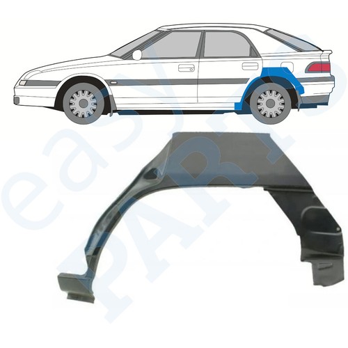 Mazda 323f 1989 1994 - bg, rear