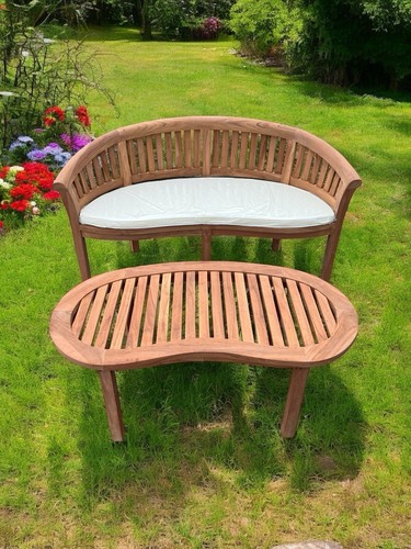 Teak banana curved garden - banana,