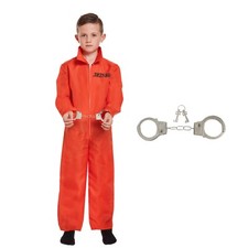 Kids Prisoner Suit Jumpsuit