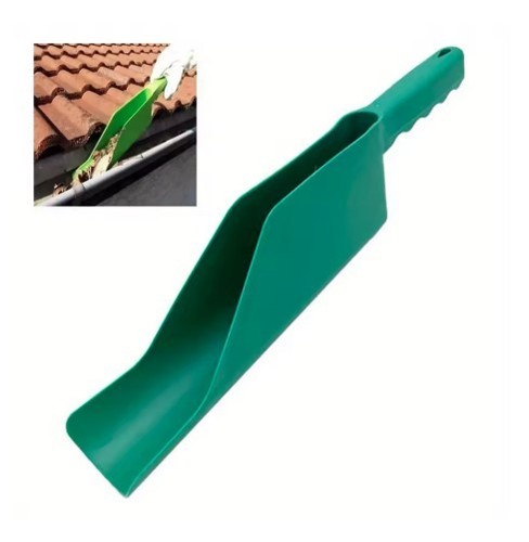 Gutter cleaning scoop leaf - gutter,