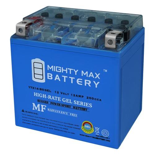 Mighty max ytx14 gel - max, ytx14-bs