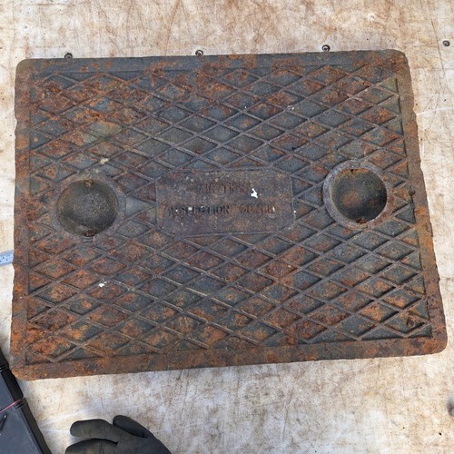 Cast iron manhole cover 655mm - manhole,