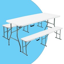 6ft Folding Trestle Table