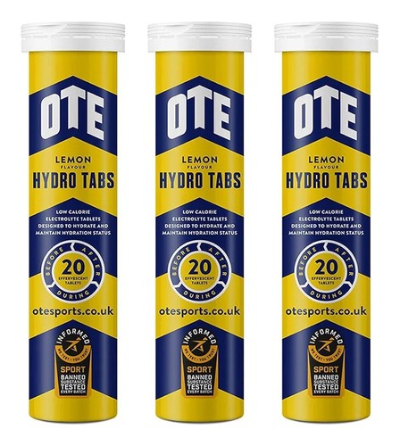 Ote lemon hydration tablets - lemon,