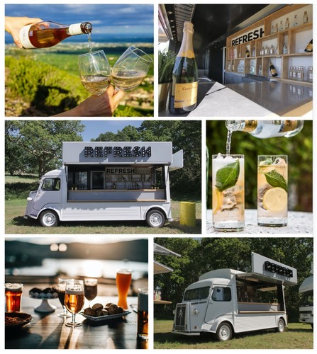 Mobile bar hire citroen h - mobile,