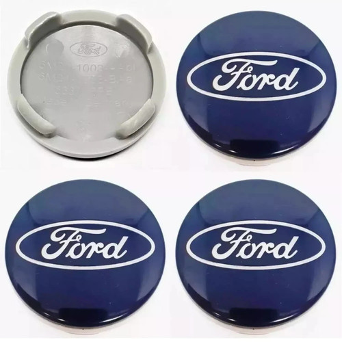 54mm blue ford alloy - blue, wheel