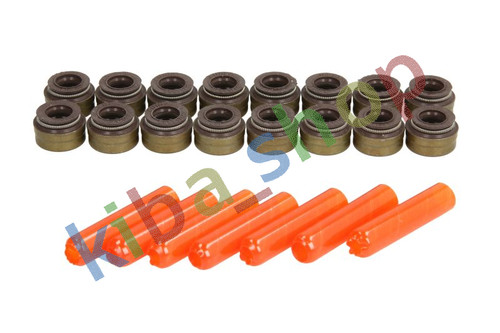 Valve stem gasket seal - gasket/seal, set
