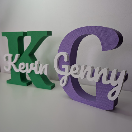 Personalised name sign - personalised,
