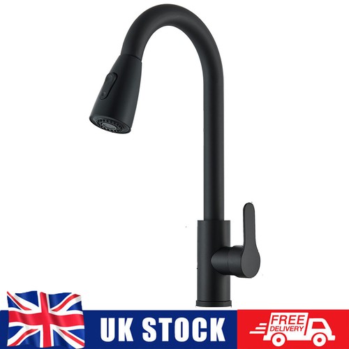 Matt black monobloc kitchen - matt,